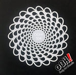 S04 Teardrops Sphere Ooh! face Painting Stencil - Image 2