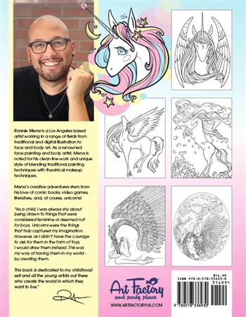 The Coloring Book of Unicorns by Ronnie Mena - Image 2