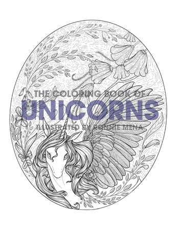 The Coloring Book of Unicorns by Ronnie Mena - Image 3
