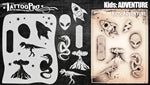 Wiser's Adventure Airbrush Tattoo Pro Stencil Kids Series - Image 2