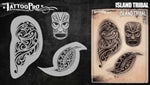 Wiser's Island Tribal Tattoo Pro Stencil - Image 2