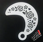 W05 Tribal Rose Wrap Ooh! face Painting Stencil - Image 2