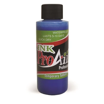 UV Flo Blue INK Alcohol Based Airbrush Body Paint 2oz