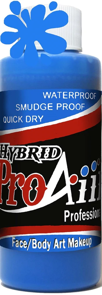 UV fluorescent Blue Hybrid Airbrush Makeup 2oz