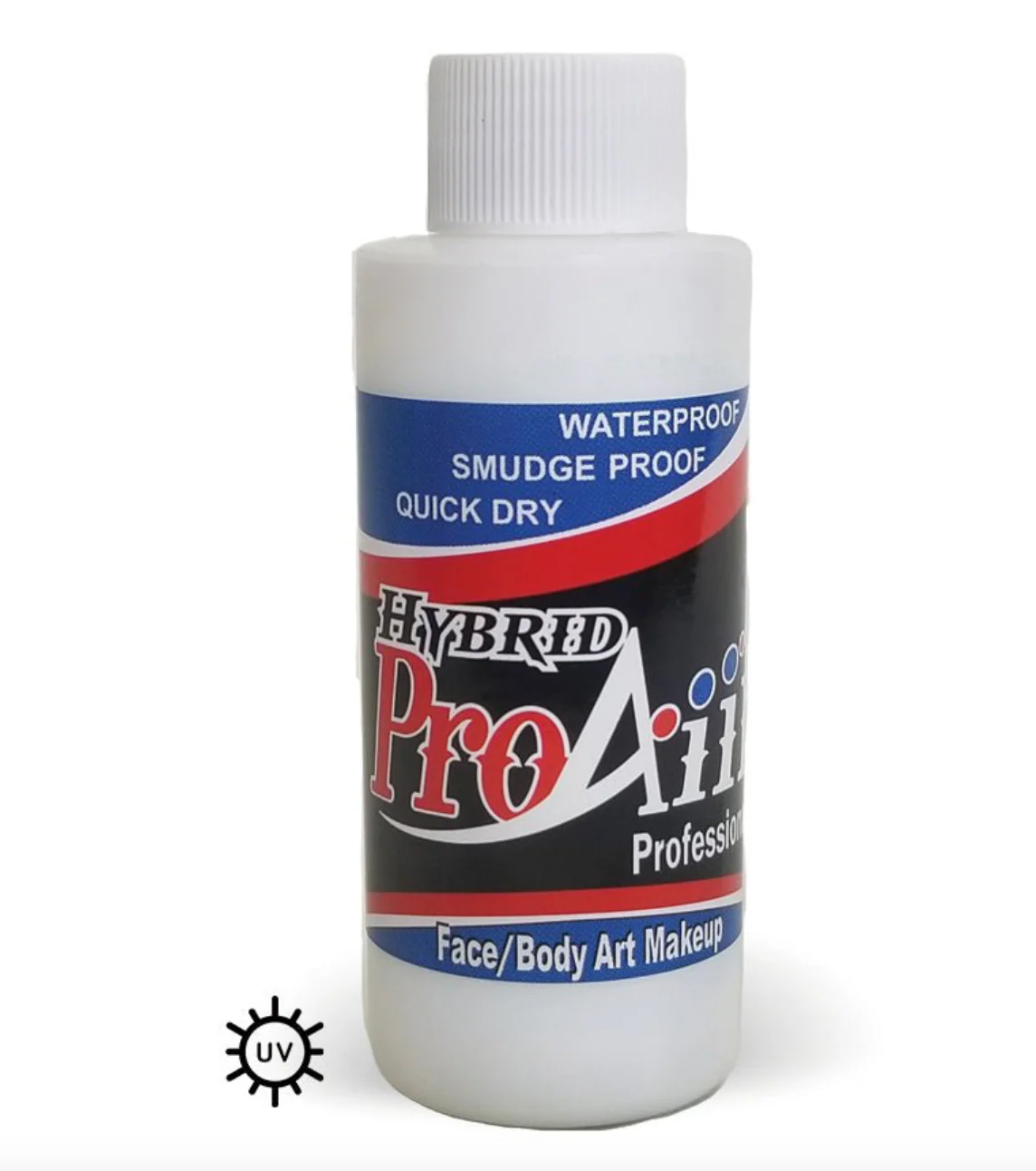 UV fluorescent White Hybrid Airbrush Makeup 2oz