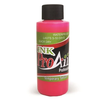 UV flo Hot Pink INK Alcohol Based Airbrush Body Paint 2oz