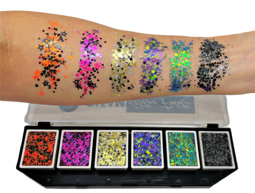 Vivid Gleam Glitter Cream Palette - Nocturnal - Image 3