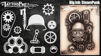 Wiser's Big Ink: Steampunk Tattoo Pro Stencil - Image 2